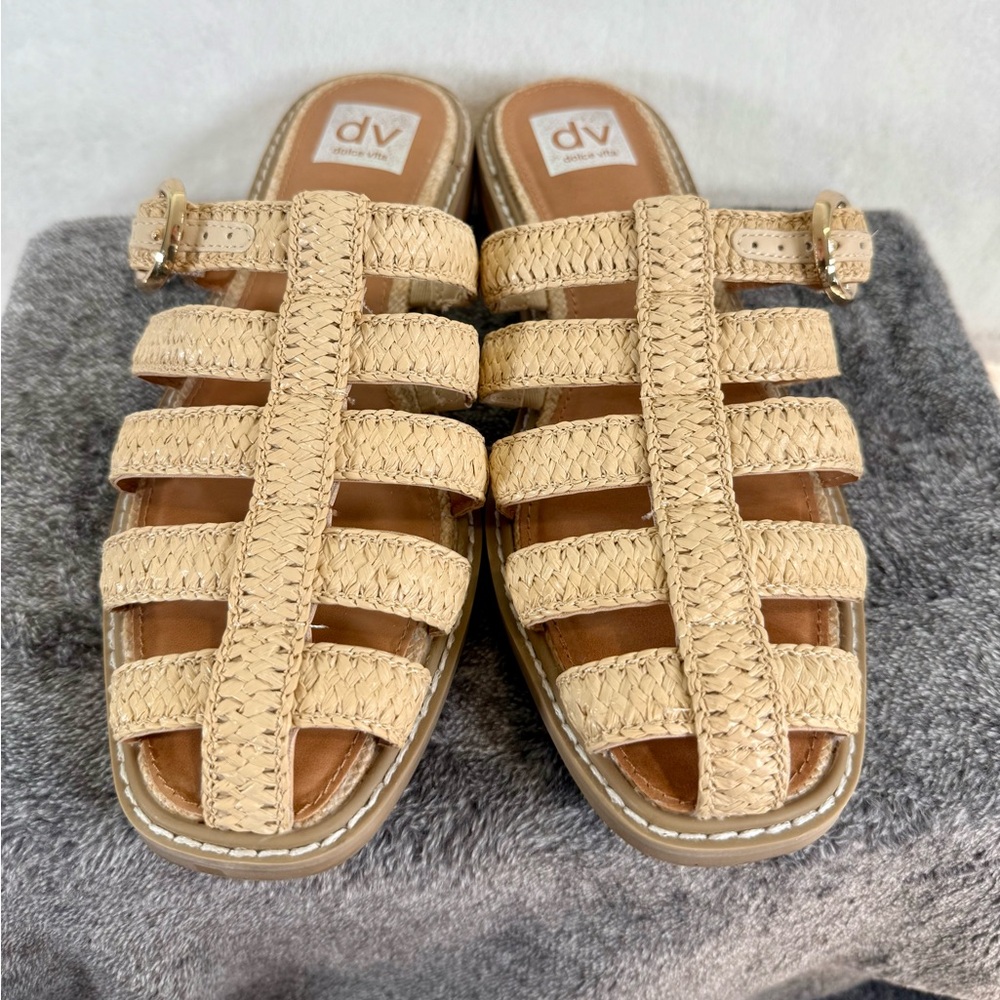 DV Dolce Vita Fyona Fisherman Cage Sandals Women’s Size 8.5